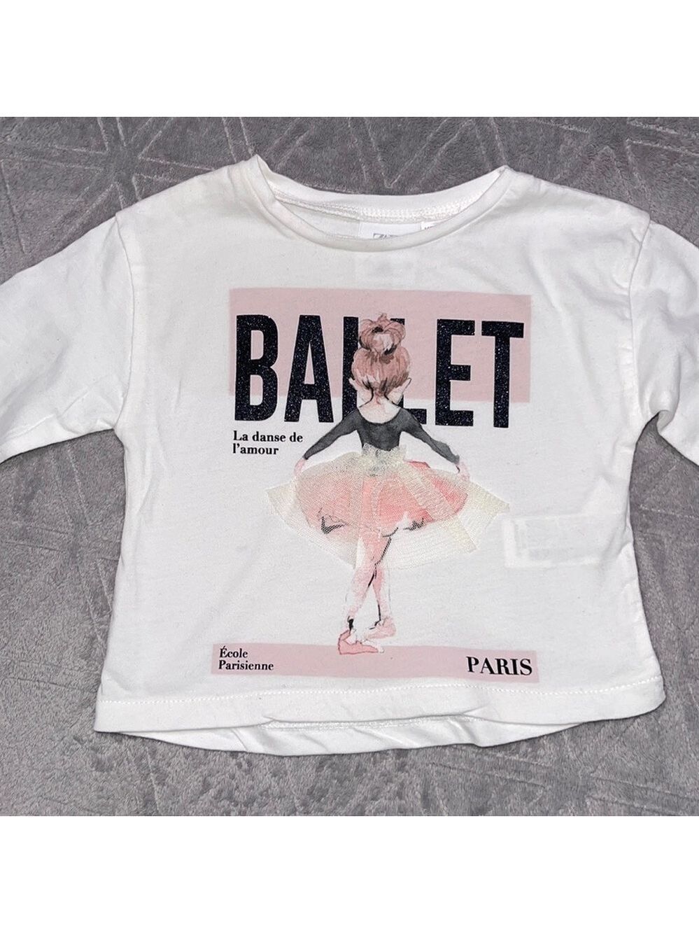 BALLER tutu skirt infant shirt